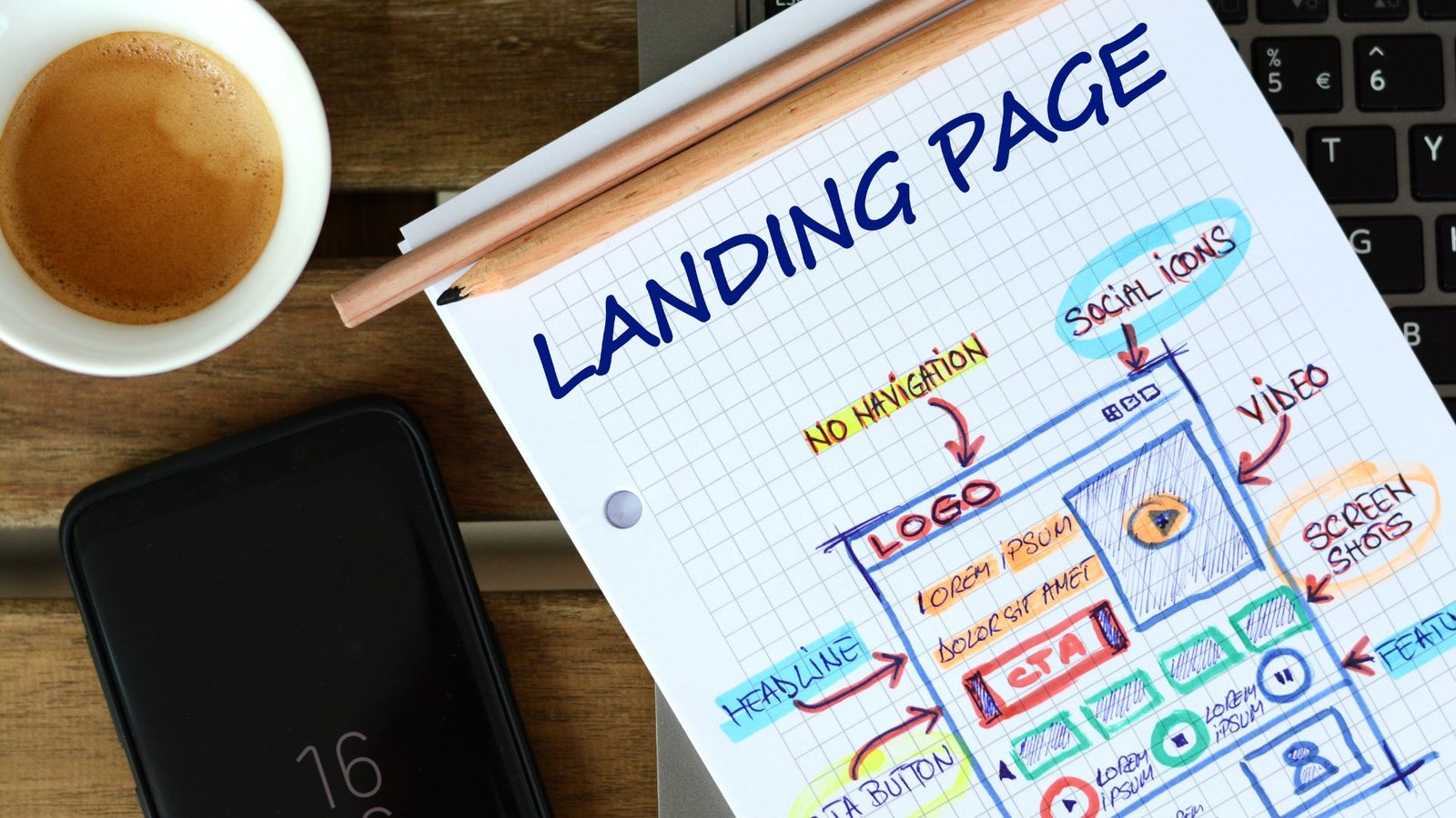 otimização de landing pages para Google Ads